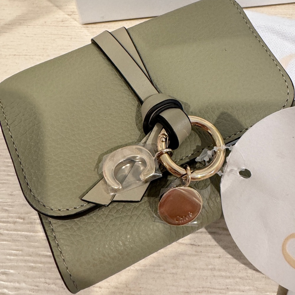 Chloe slate green wallet - Picture 6 of 9
